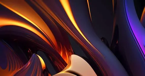 Abstract modern 3d layers background Stock Illustration