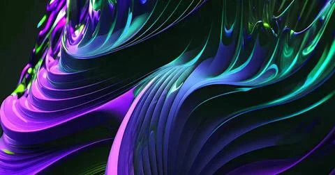 Abstract modern 3d layers background Stock Illustration