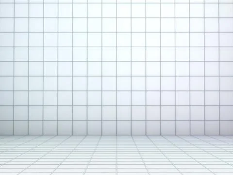 Abstract modern architecture background. 3D rendering Stock Illustration