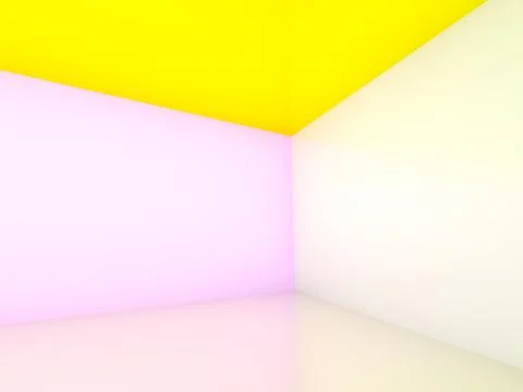 Abstract modern architecture background. 3D rendering Stock Illustration