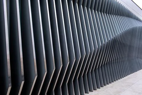 Abstract modern architecture background. Texture, pattern, geometry 写真素材