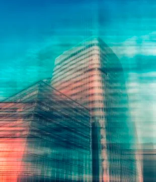 Abstract modern architecture Stock Illustration