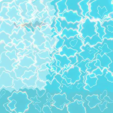 Abstract modern art, background soft blue watery colors dance Stock Illustration