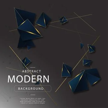 Abstract modern background. Abstract vector illustration Stock Illustration