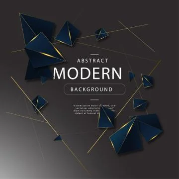 Abstract modern background. Abstract vector illustration Stock Illustration