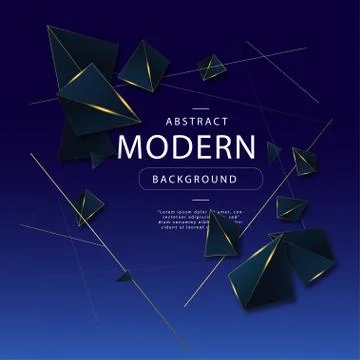 Abstract modern background. Abstract vector illustration Stock Illustration