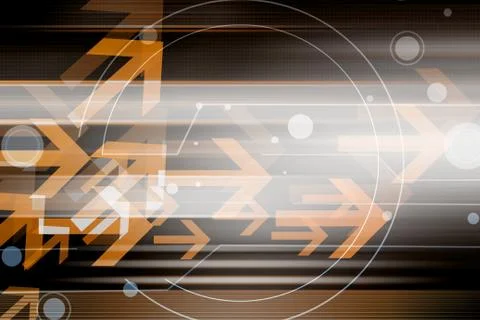 Abstract Modern Background With Arrows Stock Illustration
