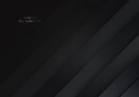 Abstract modern background black diagonal layer stripes pattern luxury style イラスト素材