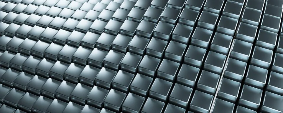 Abstract Modern Background. Clear pattern abstract background cube metallic.. Illustrazione stock
