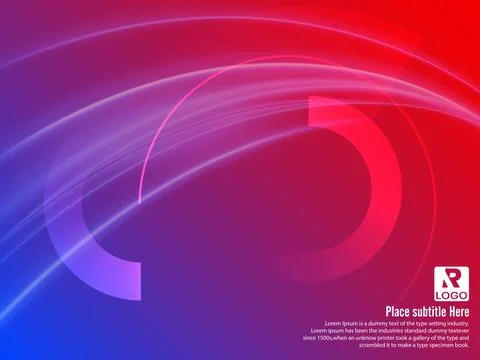 Abstract Modern Background  Contrast colours Stock Illustration