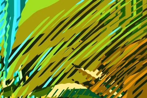 Abstract modern background. Creative colorful forms and shapes. Stock Illustration