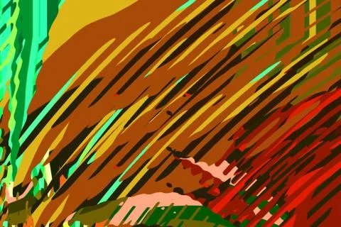 Abstract modern background. Creative colorful forms and shapes. Stock Illustration