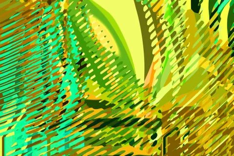 Abstract modern background. Creative colorful forms and shapes. Stock Illustration