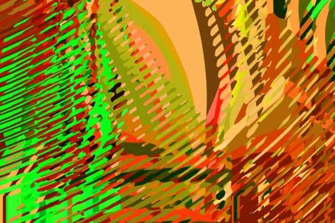 Abstract modern background. Creative colorful forms and shapes. Stock Illustration