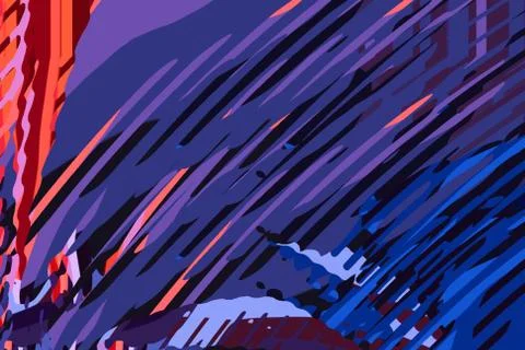 Abstract modern background. Creative colorful forms and shapes. Geometric pat Stock Illustration