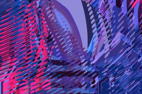 Abstract modern background. Creative colorful forms and shapes. Stock Illustration
