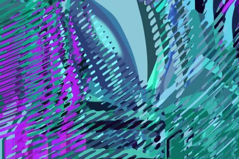 Abstract modern background. Creative colorful forms and shapes. Stock Illustration