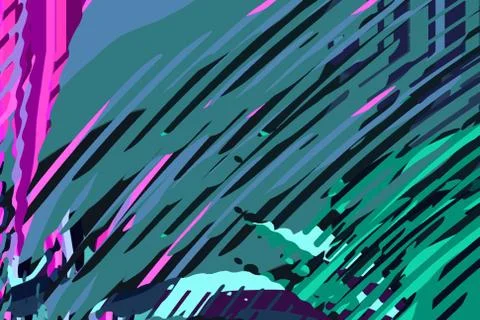 Abstract modern background. Creative colorful forms and shapes. Stock Illustration