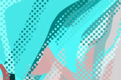 Abstract modern background. Creative colorful forms and shapes. Stock Illustration