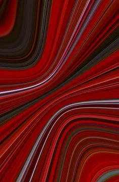 Abstract modern background with digital red wave line. Innovation technology Stock Illustration