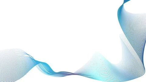 Abstract Modern background effect white and blue gradient lines Stockillustratie