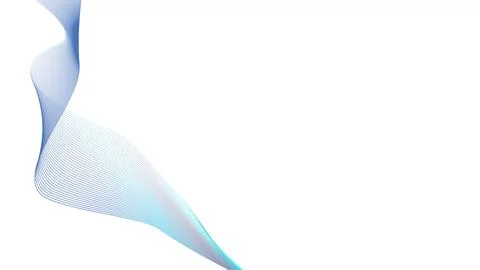 Abstract Modern background effect white and blue gradient lines Stockillustratie
