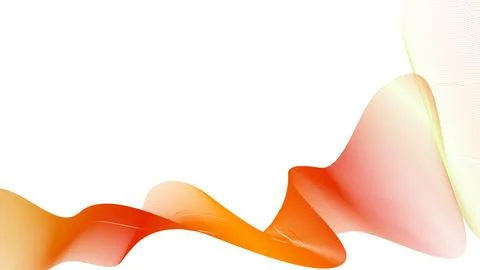 Abstract Modern background effect white and red gradient lines isolated on white Stockillustratie
