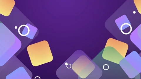 Abstract modern background with geometric elements and colorful gradient shapes Vídeos de archivo 330567661
