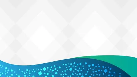 Abstract Modern Background with Geometric Patterns and Wave Shapes Stock Illustration