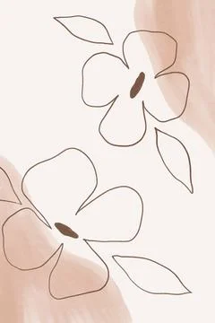 Abstract modern background. Hand drawn contemporary trendy illustrations Stock Illustration