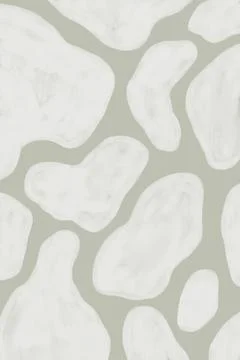 Abstract modern background. Hand drawn contemporary trendy illustrations Stock Illustration