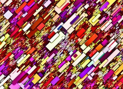 Abstract modern background from multicolored rectangles Stock Illustration