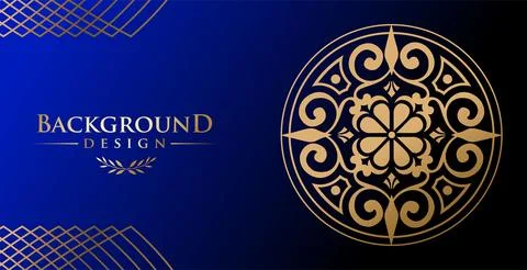 Abstract modern background with ornament Stock Illustration