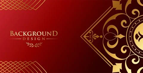Abstract modern background with ornament Stock Illustration