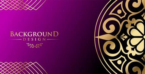 Abstract modern background with ornament Stock Illustration