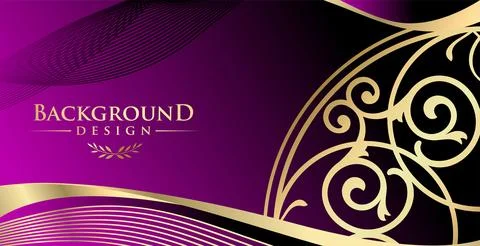 Abstract modern background with ornament Stock Illustration