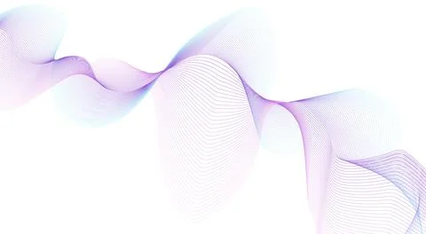 Abstract modern background with parallel lines Stock Illustration