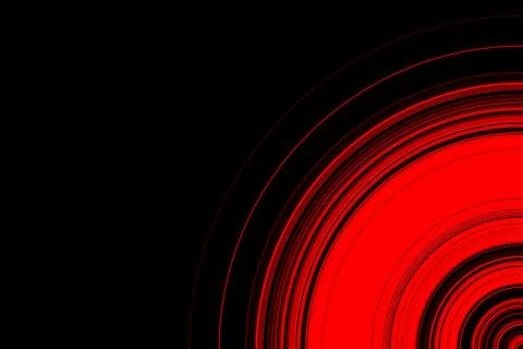 An abstract modern background with red circles for flyers banners and present Illustrazione stock