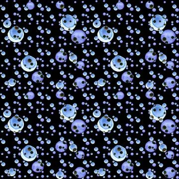 Abstract modern background with spots, blots, circles of various sizes in shades Stock Illustration