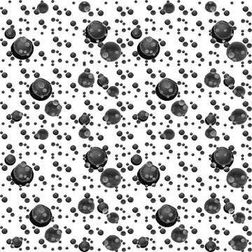 Abstract modern background with spots, blots, circles of various sizes in shades Stock Illustration