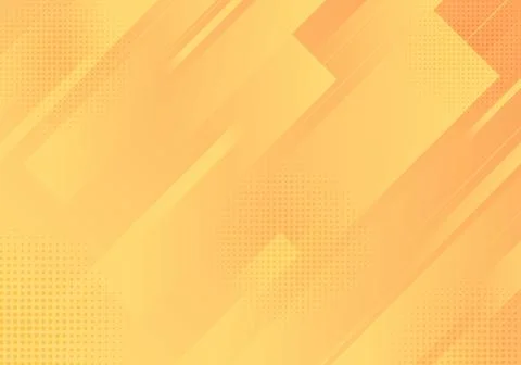 Abstract modern background yellow stripes diagonal with halftone effect corpo Stock Illustration