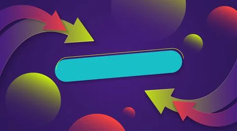 Abstract modern banner, beautiful gradient background, geometric Stock Illustration