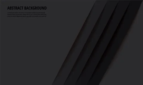 Abstract modern black lines background Stock Illustration