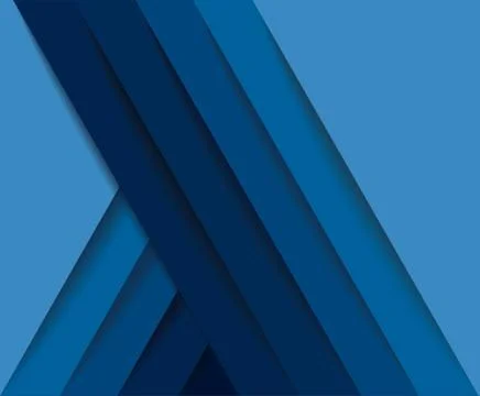 Abstract modern blue lines background vector Illustrazione stock