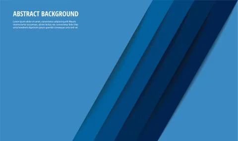 Abstract modern blue lines background vector Stock Illustration