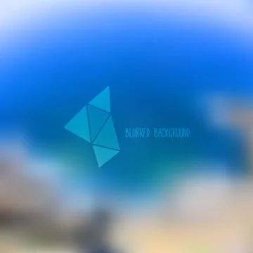 Abstract Modern Blurred Background Stock Illustration