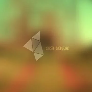 Abstract Modern Blurred Background Stock Illustration