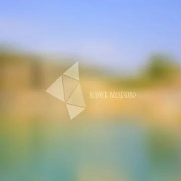 Abstract Modern Blurred Background Stock Illustration