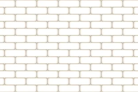 Abstract modern brick wall, 3d rendering Stock Illustration