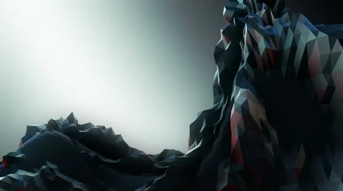 Abstract modern business science polygon background Stock Footage 47582433